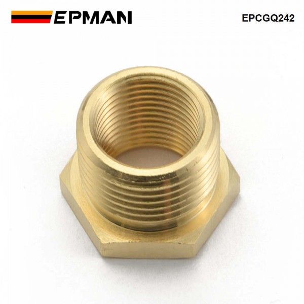 EPMAN Spark Plug Thread Adaptors 18mm down to 14mm Brass Adapter (M14